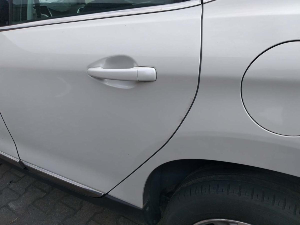 Peugeot 2008 original Tür hinten links KWE Weiß Rohbau ohne Scheibe Fensterheber Schloss Griff Bj.2014